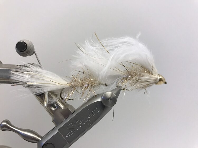 Solitude Fly Company Articulated Goldie #4 double