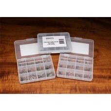 Hareline Dubbin SPAWN ARTICULATED SUPER SHANK SELECTION BOX