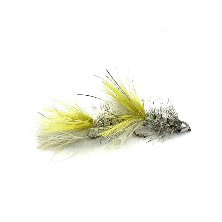 Dream Cast Fly Fishing Gaviglio's articulated silver minnow #4