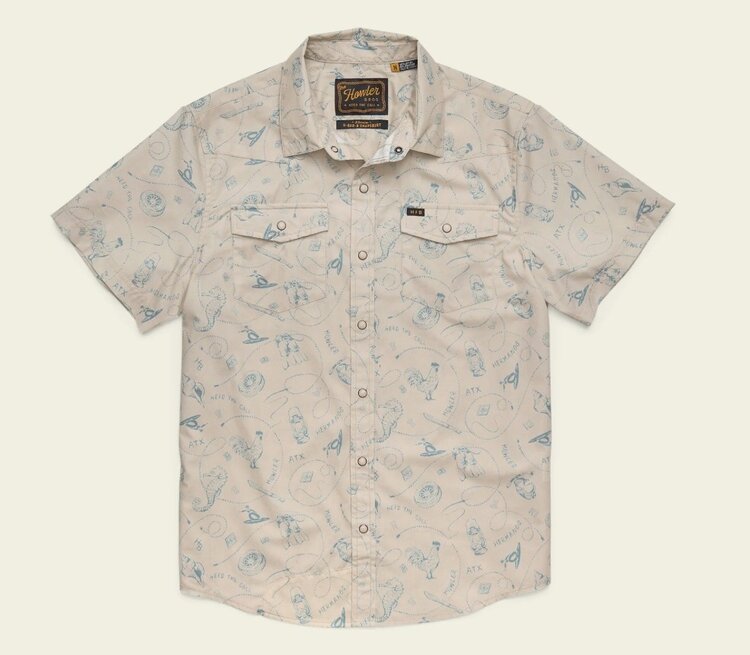 HOWLER BROS H BAR B SNAPSHIRT