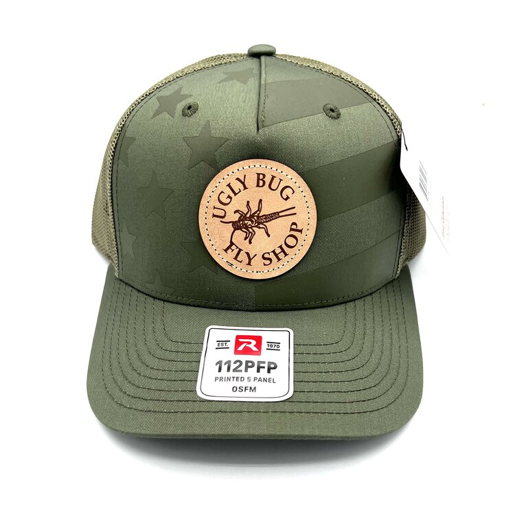 Ugly Bug Fly Shop RICHARDSON LEATHER UGLY BUG PATCH HAT