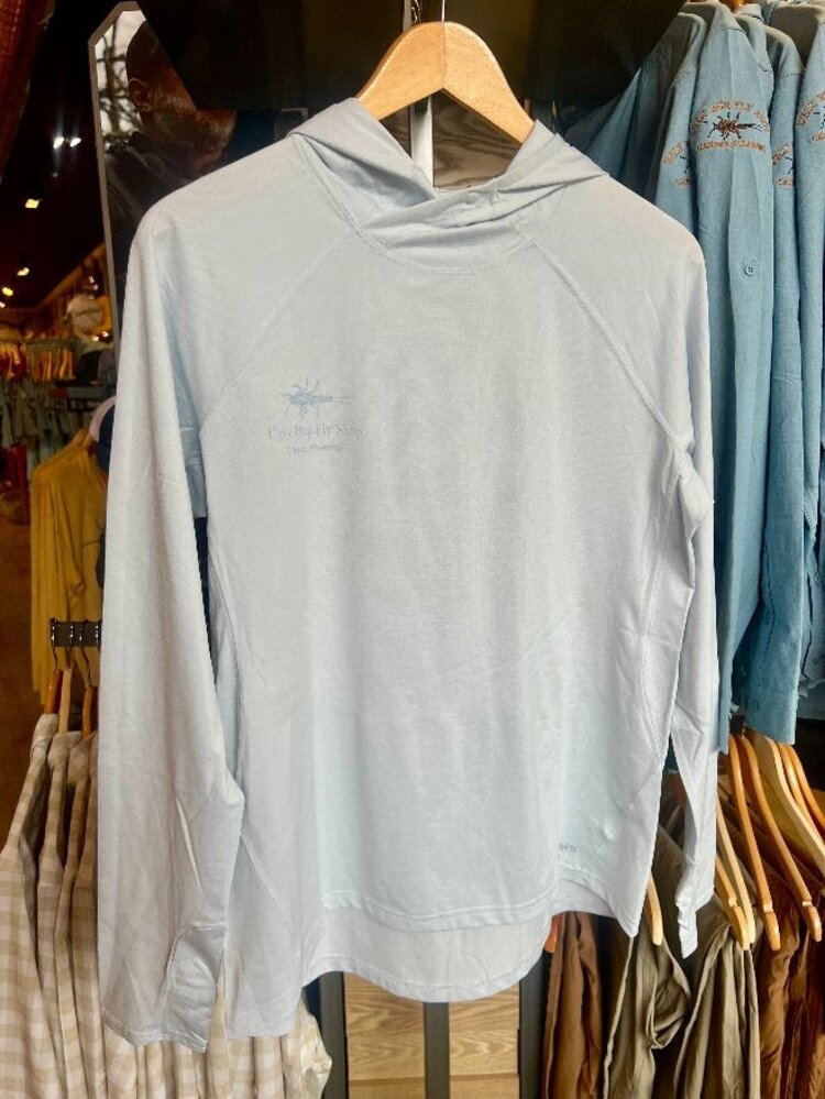 SIMMS W'S SOLARFLEX HOODY WITH UGLY BUG LOGO