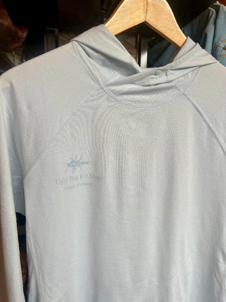 SIMMS W'S SOLARFLEX HOODY WITH UGLY BUG LOGO