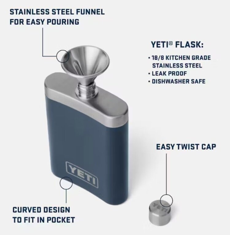 Yeti FLASK NAVY