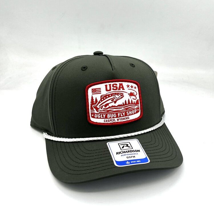 RICHARDSON UGLY BUG USA PATCH HAT