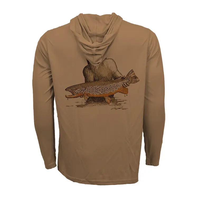 Rep Your Water REP YOUR WATER HOODED SUN SHIRT HERO SQUATCH