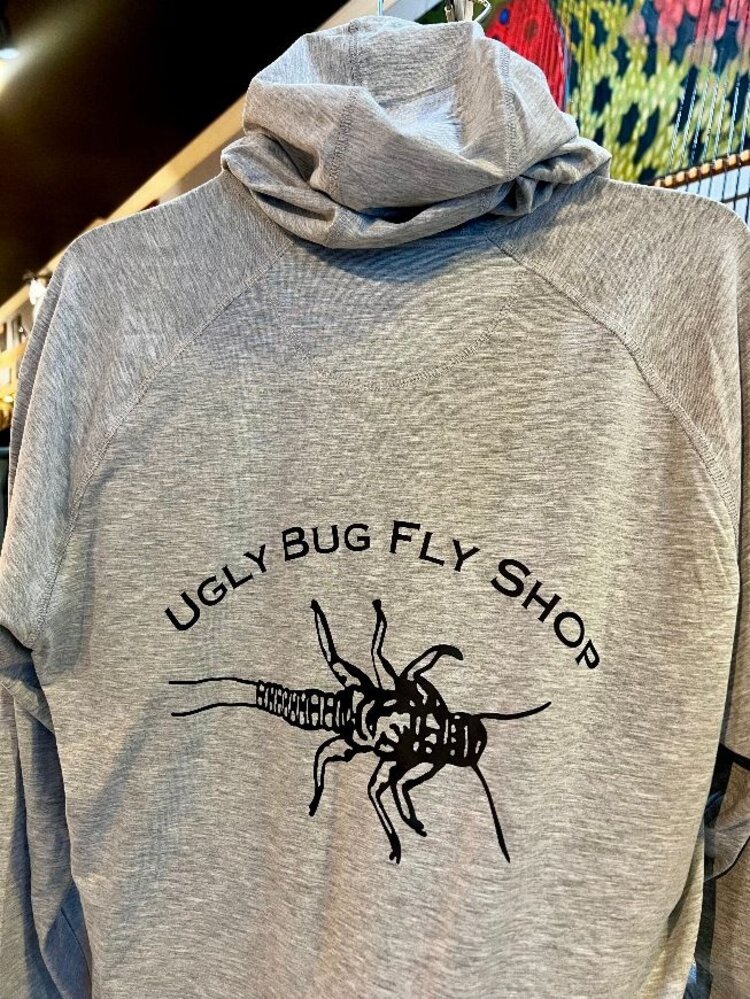 ORVIS DRICAST HOODIE WITH UGLY BUG FLY SHOP LOGO