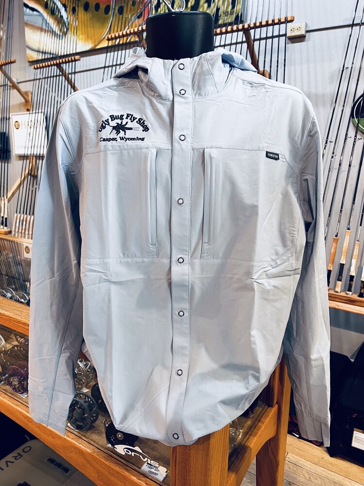 ORVIS PRO SUN STRETCH HOODIE WITH UGLY BUG LOGO