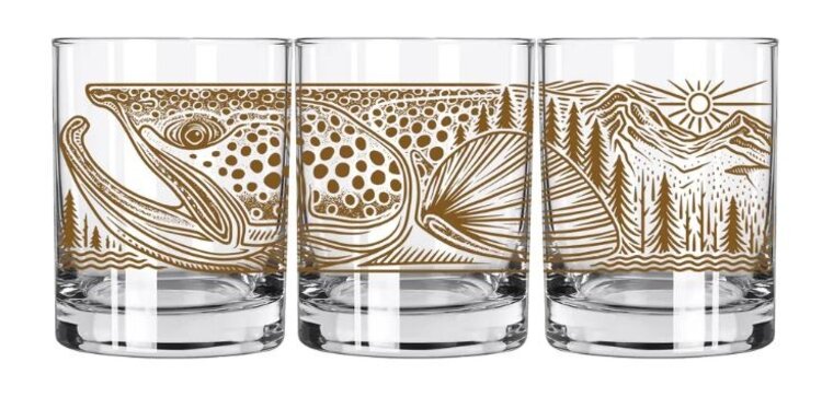 CASEY UNDERWOOD UNDERWOOD WHISKEY GLASS