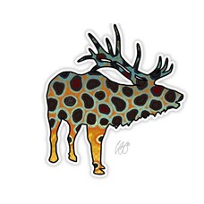 CASEY UNDERWOOD ELK BROWN DECAL