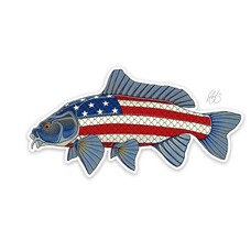 CASEY UNDERWOOD USA CARP STICKER