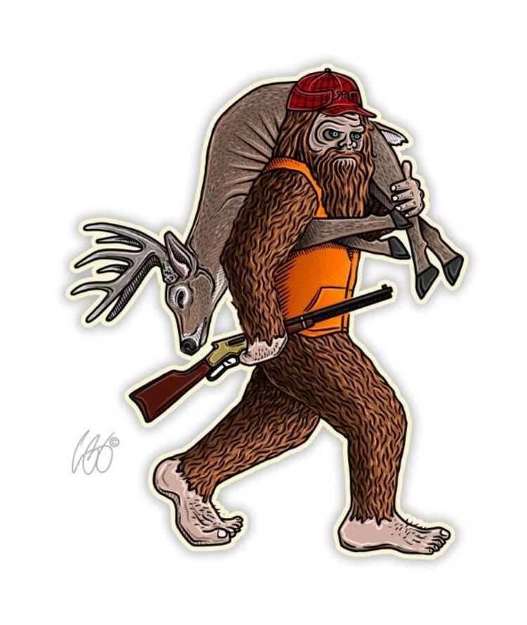 CASEY UNDERWOOD WHITETAIL SQUATCH DECAL