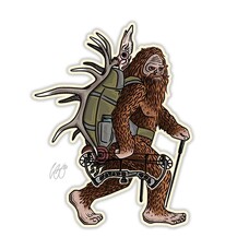 CASEY UNDERWOOD BOW SQUATCH DECAL