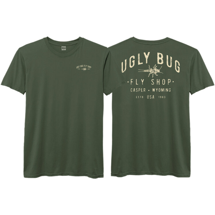 L2 BRANDS DISTRESSED UGLY BUG FLY SHOP TSHIRT