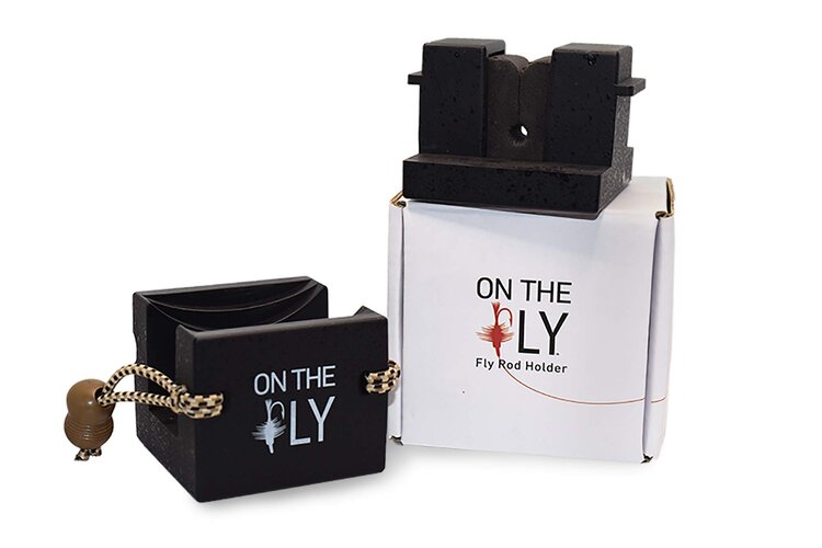 ON THE FLY ON THE FLY- FLY ROD AND REEL HOLDER