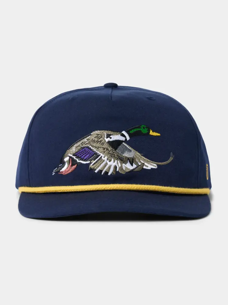 DUCK CAMP MALLARD HAT  VINTAGE NAVY