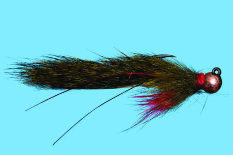 Solitude Fly Company TUNGSTEN JIG SQUIRREL SIZE 10
