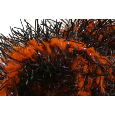 Hareline Dubbin BLACK LEGGED SQUISHENILLE