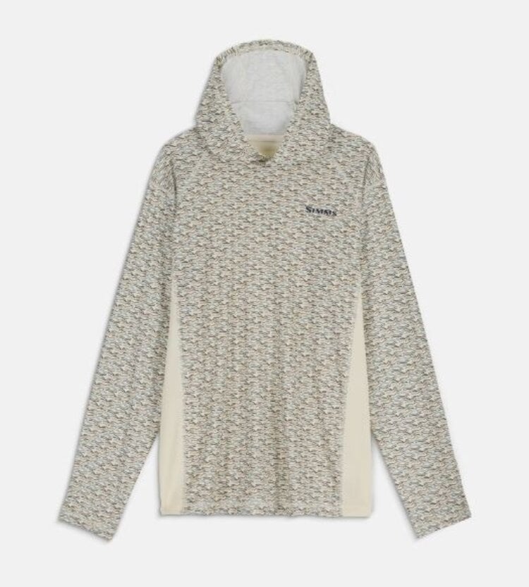 SIMMS M'S SIMMS CHALLENGER SOLAR HOODY WAVE TALLOW