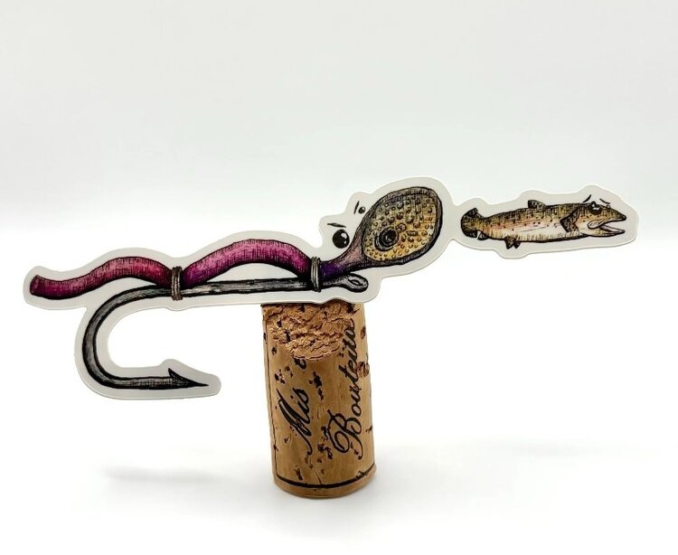 OLIVIA MAE DESIGNS SAN JUAN WORM STICKER