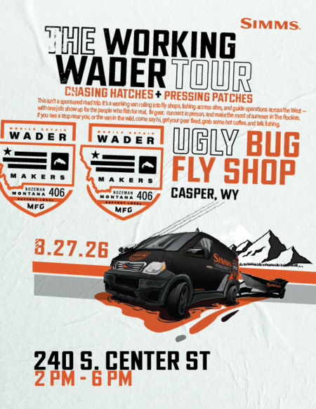 Leaky Waders? Fear not! The Wader Van is on the Way! 