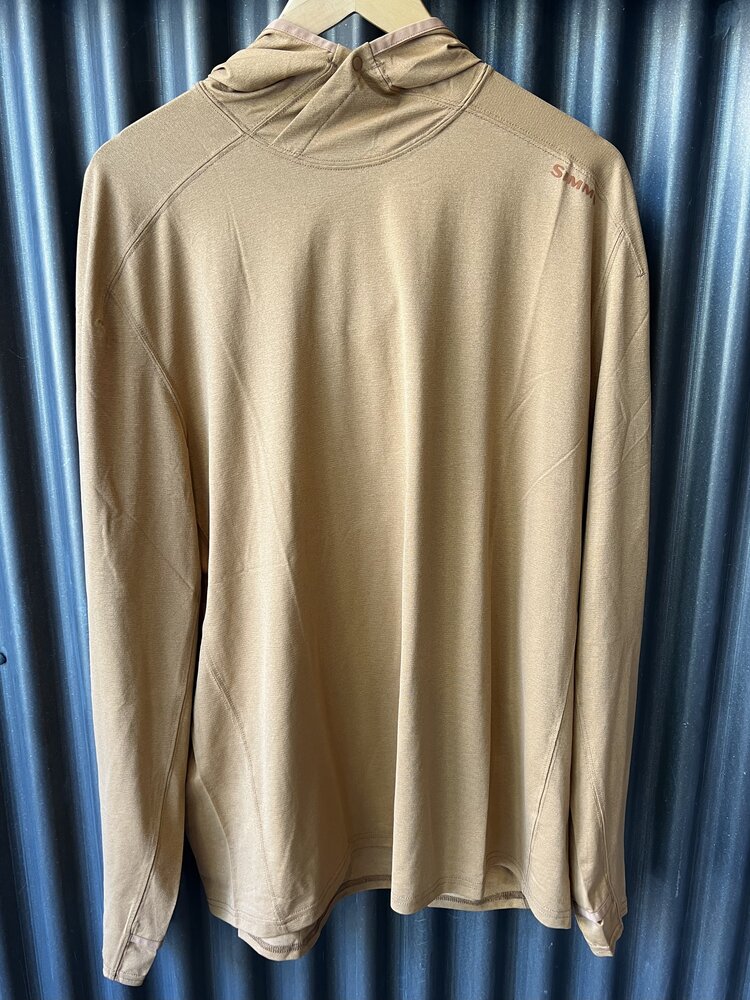 SIMMS M'S SOLARFLEX HOODY WITH UGLY BUG FLY SHOP LOGO