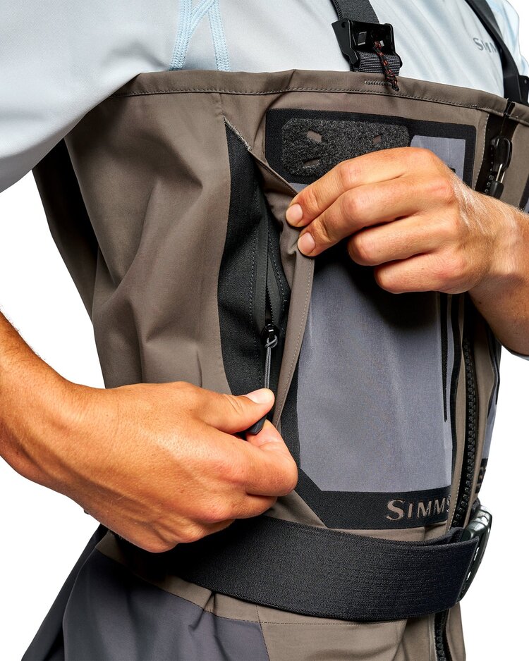 SIMMS M'S G3Z PRO GUIDE WADERS BOOTFOOT RUBBER