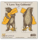 CA Bear Hug Sticker Sheet