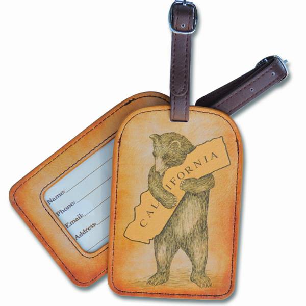 CA Bear Hug Luggage Tag