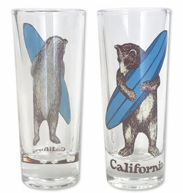 Surf Bear Shooter Glass