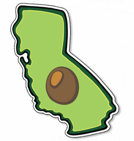 Cal-Vocado Vinyl Sticker