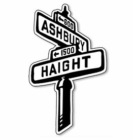 Haight Ashbury Vinyl Sticker