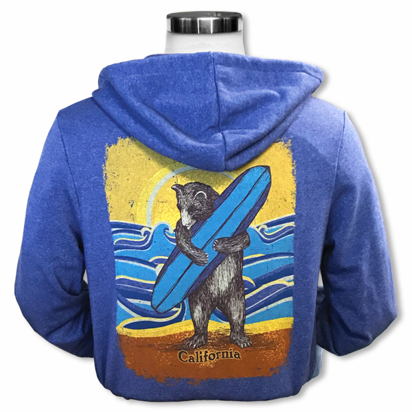 surf zip hoodie
