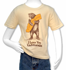 CA Bear Hug Kids Natural Tee