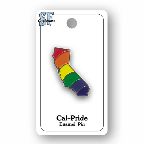 Cal-Pride Enamel Pin