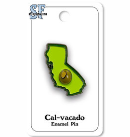 Cal-Vocado Enamel Pin