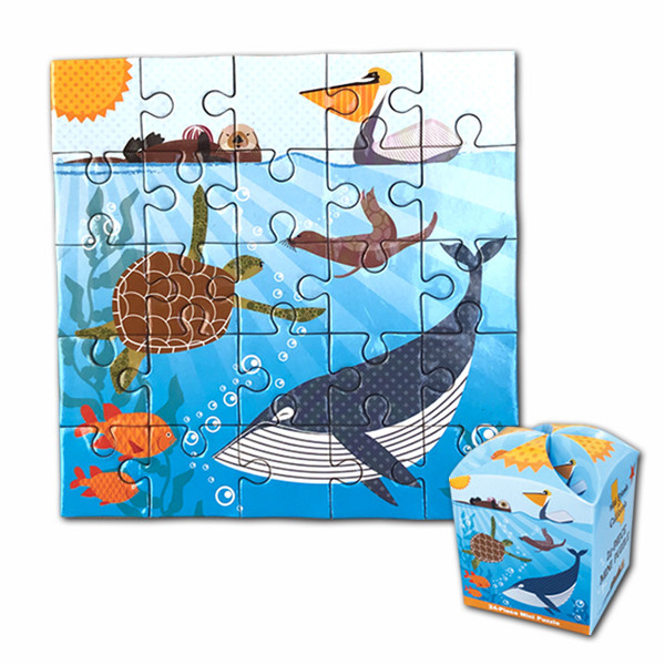 50% off  was $4.95 - Wild Friends of CA, Ocean Mini Puzzle