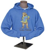 Lake Tahoe Blue Bear Hug Unisex Hoodie
