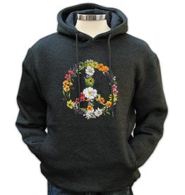 Butterfly & Floral Peace Sign - San Francisco Mercantile