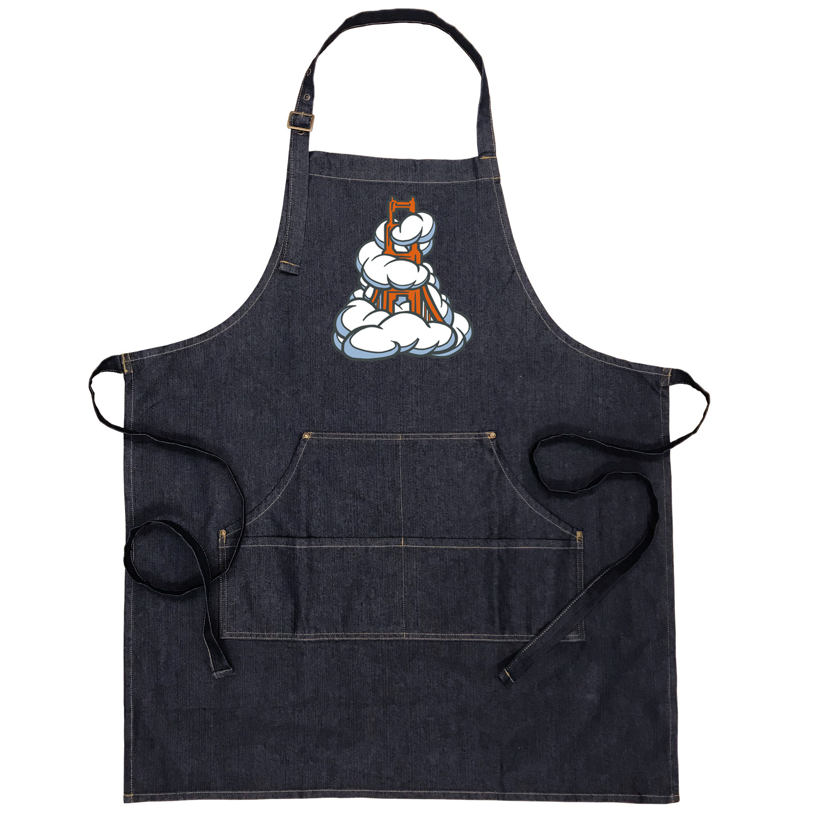 Karl the Fog Denim Apron