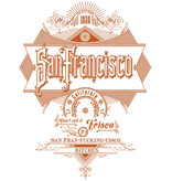 Vintage Graphic San Francisco Black Unisex Crew Pullover