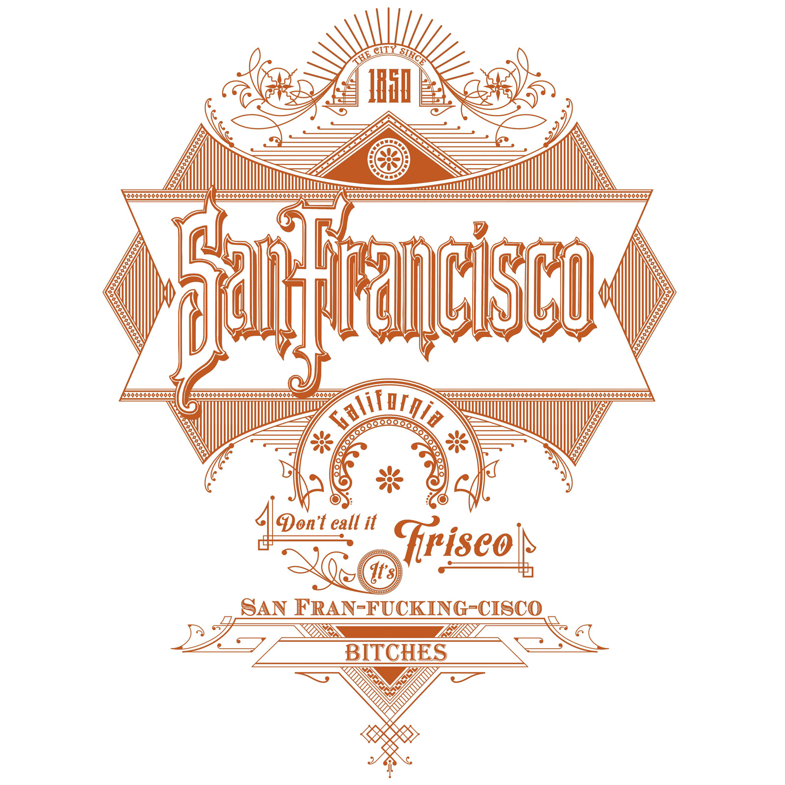 Vintage Graphic San Francisco Women's Tee