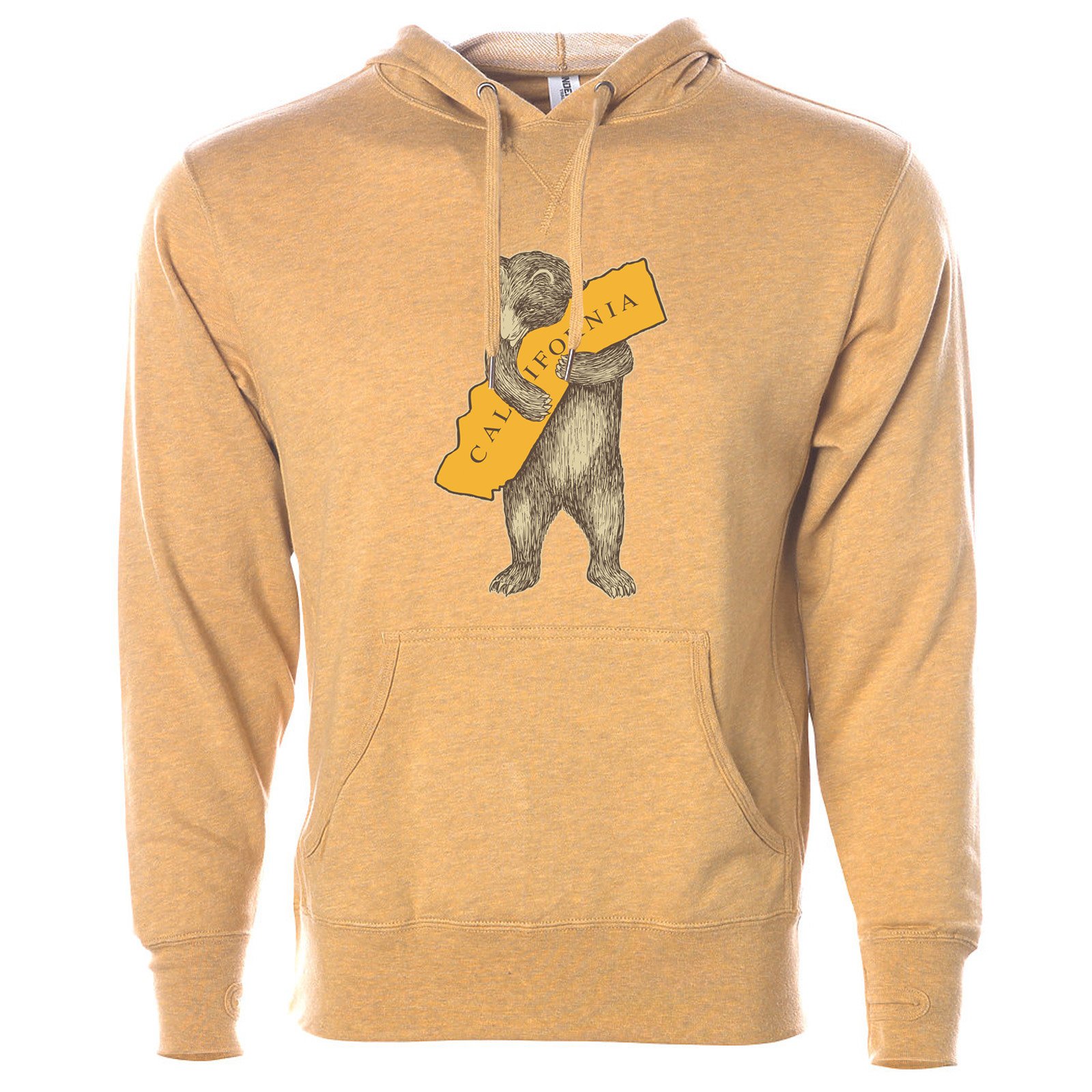 SF Mercantile CA Bear Hug French Terry Pullover Hoodie