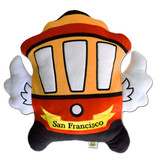 Cal the Cable Car Plush Pillow