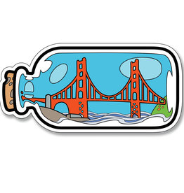 GGB in Bottle Vinyl Sticker