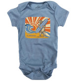 Sun and Waves Surf Bear Onesie