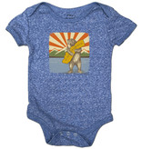 Mountain and Lake Bear Onesie