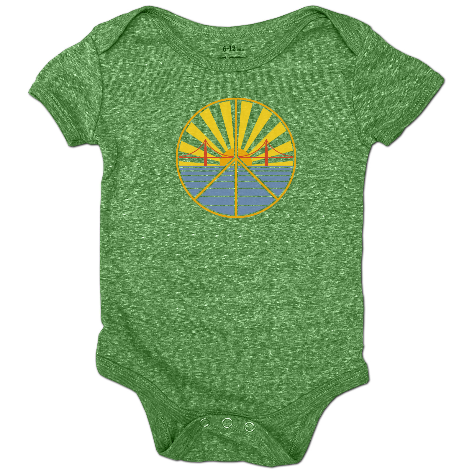 GGB Sunset Peace Onesie