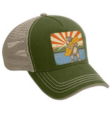 CA Mountain Bear Trucker Hat