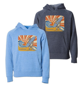 Kids Sun & Surf Bear Pullover Hoodie